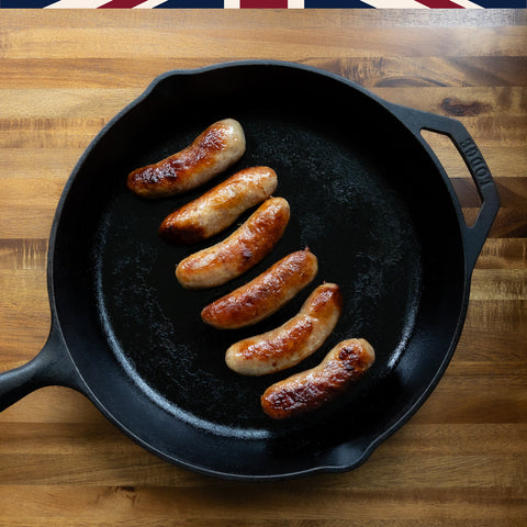 Sausages and Trifle