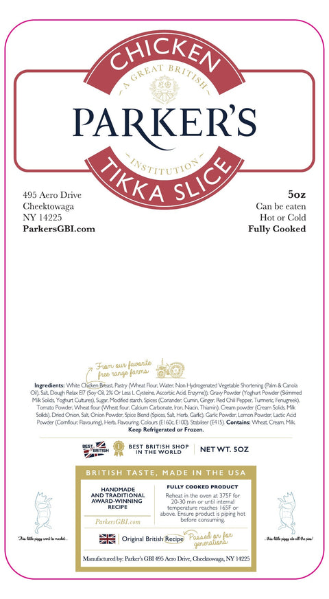 Chicken Tikka Slice