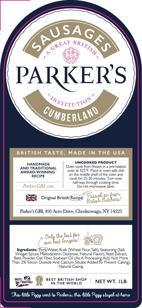 Cumberland Sausages