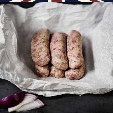 Gluten Free Cracked Black Pepper Sausages