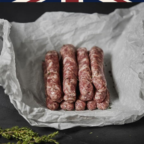 Lincolnshire Chipolata Sausages