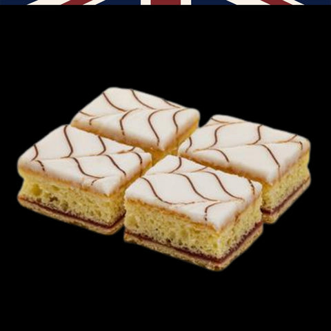 Mini Bakewell Slices - pack of 4