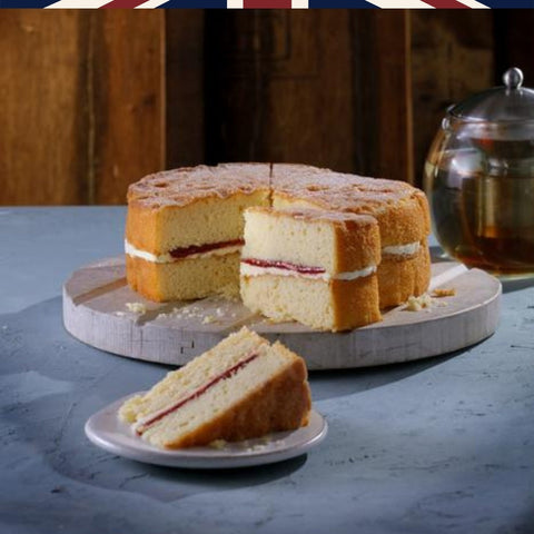Raspberry Victoria Sponge 7 slices