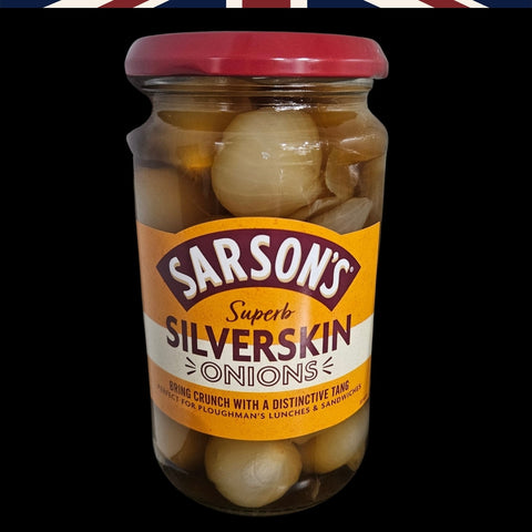 Sarsons Silverskin Pickled Onions 460G