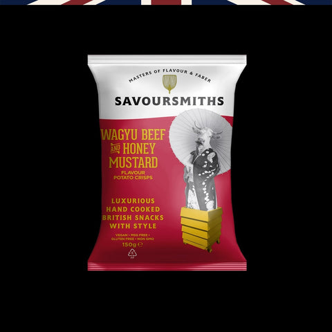Savoursmiths Wagyu Beef and Honey Mustard Crisps