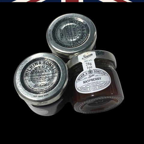 Tiptree Raspberry jam pots 3 pack