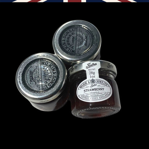 Tiptree Strawberry jam pots 3 pack