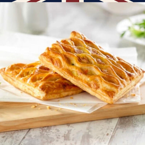 Traditional Creamy Vegetable Lattice Slice