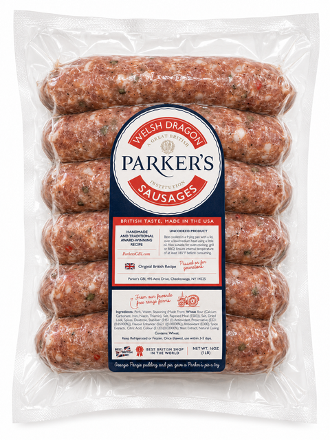 Parker's Welsh Dragon Sausages Awarded 2 Stars at the 2026 Great Taste Awards