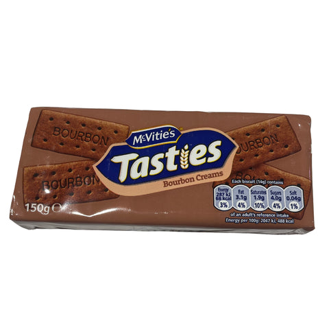 McVities Tasties Bourbon Cream Biscuits
