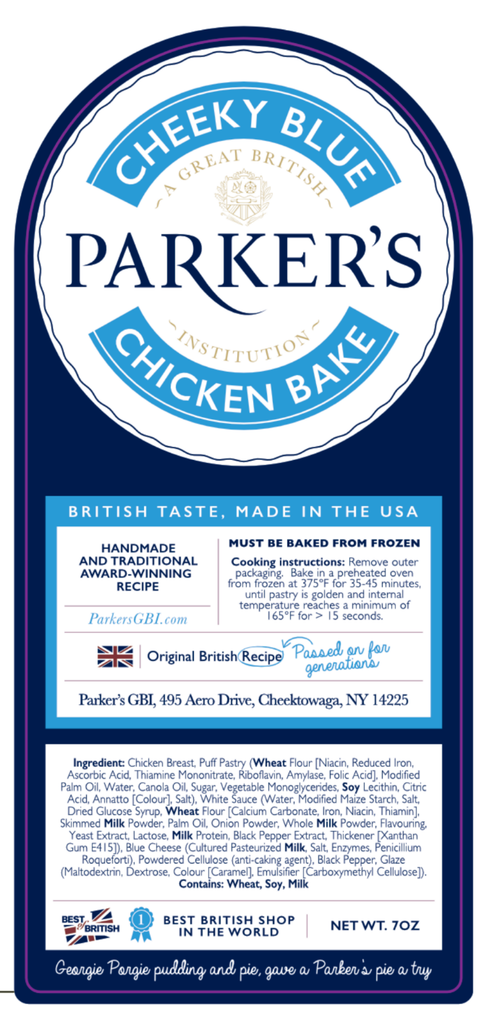 Cheeky Blue Chicken Bake