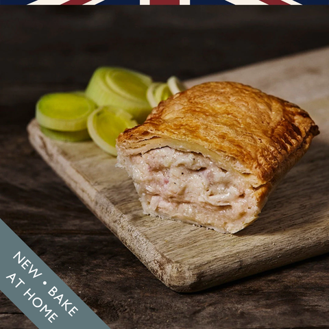 Chicken, Bacon & Leek Pie