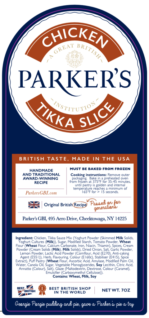 Chicken Tikka Slice