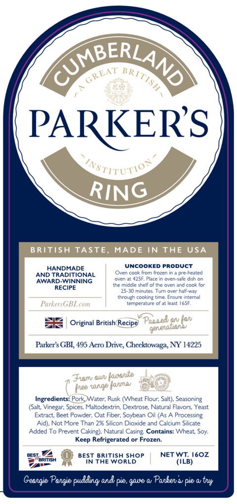 Cumberland Sausage Ring