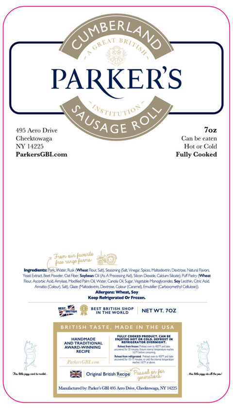 Cumberland Sausage Roll