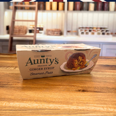 Ginger Syrup Steamed Puddings