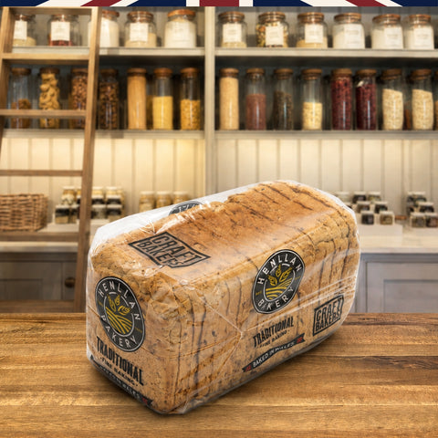 Sliced Brown Box Loaf Bread