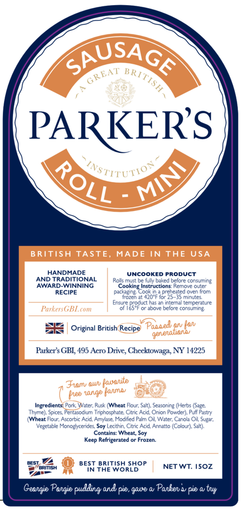 Parker's Finest Mini Sausage Rolls
