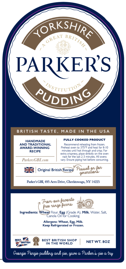 Parker's Large Oblong Yorkshire Pudding