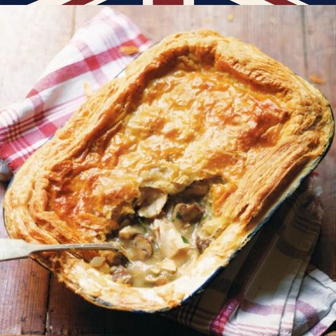 Chicken & Mushroom Pie Large