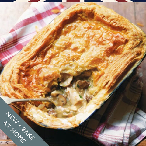 Chicken & Mushroom Pie Large