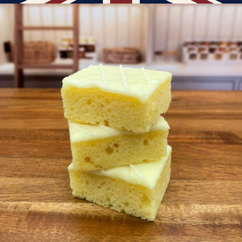 Mini Lemon Cake Slices