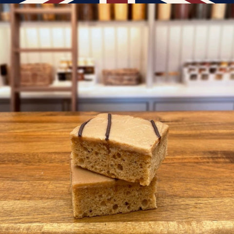 Mini Toffee Cake Slices