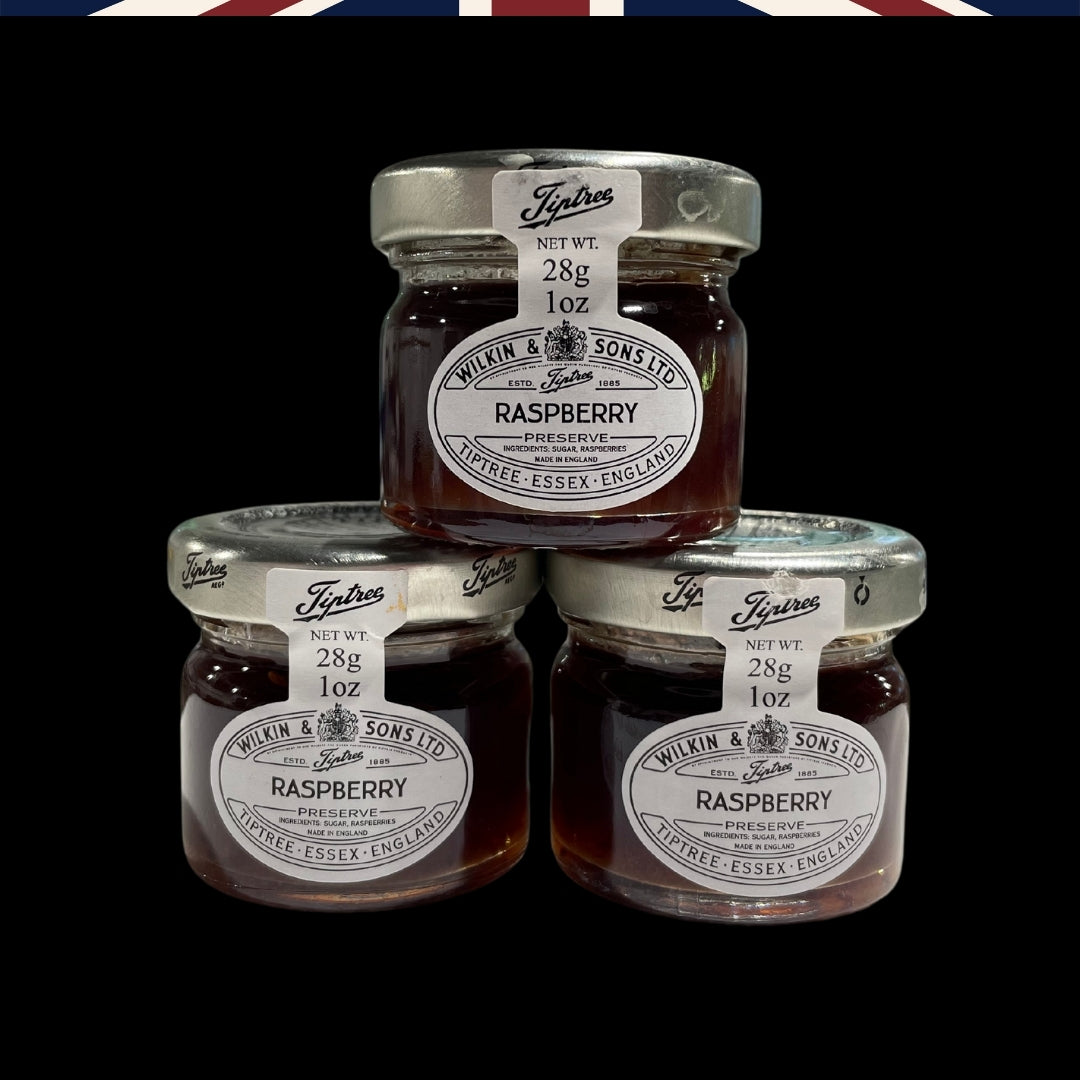 Tiptree Raspberry jam pots 3 pack - Parker's British Foods | Direct USA ...